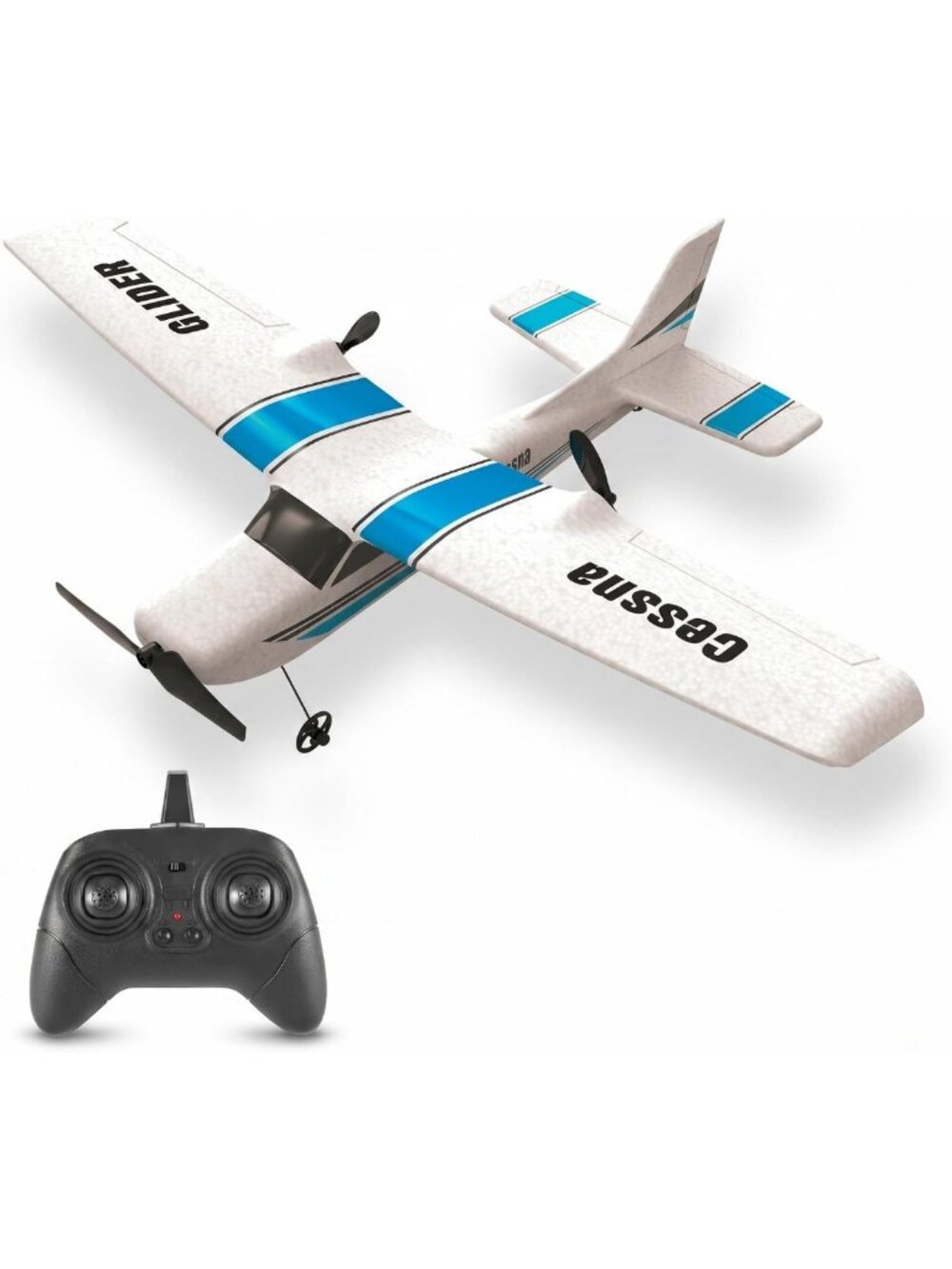 Easy to Fly RC Plane for Kids & Adults - Cessna 172 Style Airplane, Fun Hobby